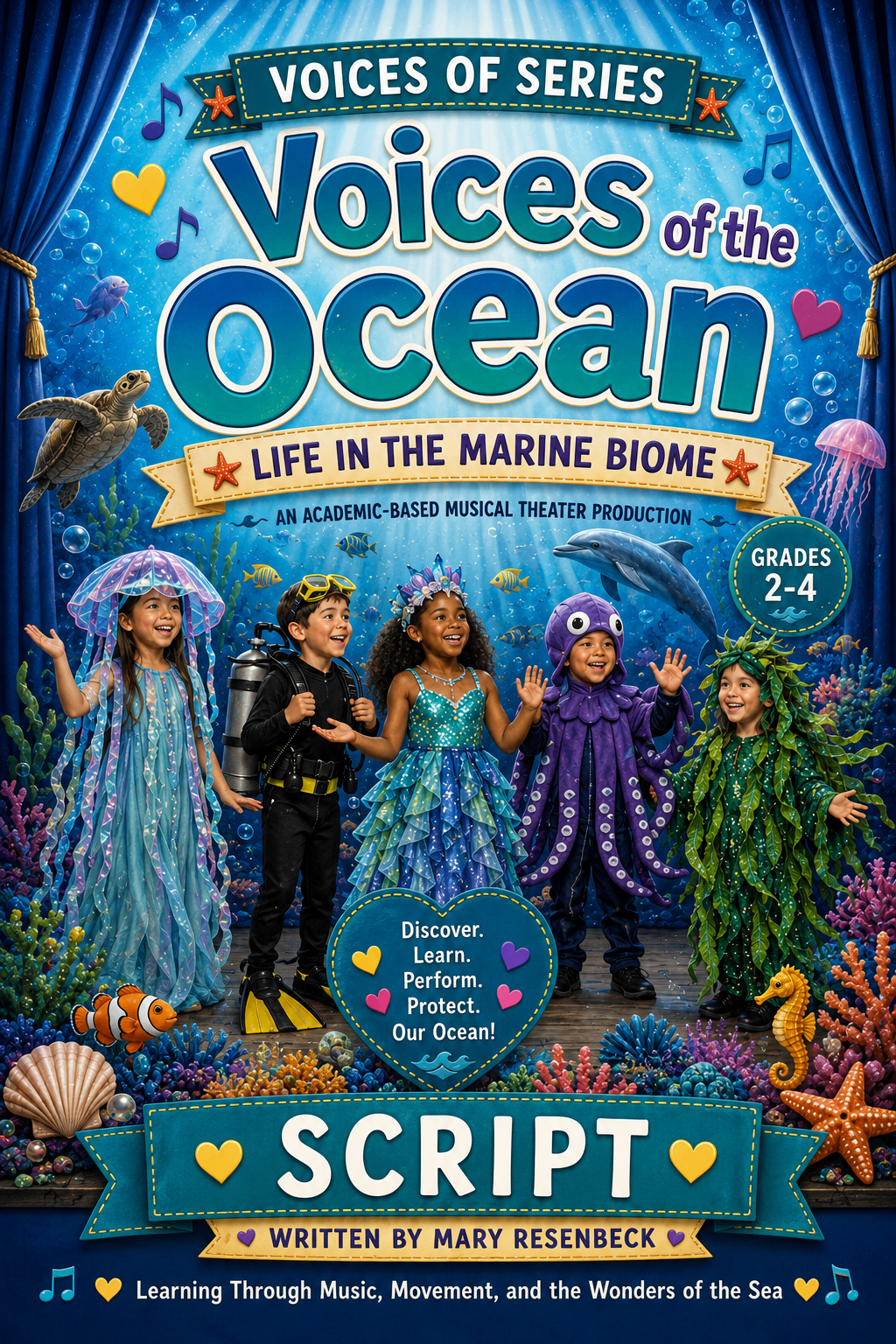 Voices of the Ocean: Life in the Marine Biome cover
